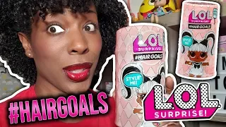 LOL Surprise #HairGoals Makeover Series Full Case Unboxing 3 of 6: ❤️ lol dolls!