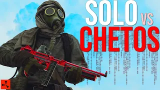 Así juego en SOLITARIO Contra CLANES CHEATERS - RUST Español (Parte 2)