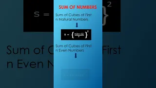 Sum of cubes of first n natural numbers, Even and odd numbers