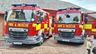 Lancashire fire a rescue service Blackpool fire station open day 8.7.23