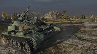 WoT Type 59 (Milkys Skin) 2130 EXP in less than 4min !!! - Karelia