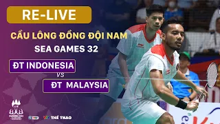 RE-LIVE | INDONESIA vs MALAYSIA | Badminton Men's Team Final SEA Games 32 | CK cầu lông đồng đội nam