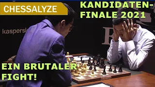 Wer greift hier eigentlich wen an? | Giri vs Ding Liren | Kandidatenfinale 2021 Runde 11