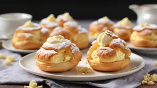 Cream Puffs | Choux Pastry Recipe