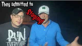 U.G.U.E admitted to staging paranormal