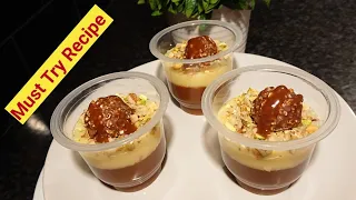 10 Minutes Dessert Recipe | Eid Special Chocolate Dessert