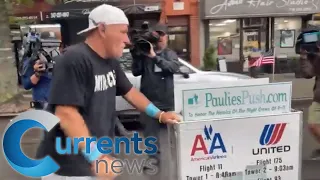 Paulie’s Push: Former Flight Attendant Pushes Cart 200 Miles to Honor Crew Members Lost on 9/11