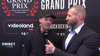 Jason Statham on the GLORY Grand Prix!