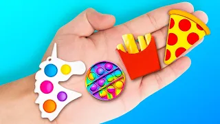 COLORFUL MINI CRAFTS COMPILATION || Cool DIY Jewelry With Polymer Clay, Resin, Glue Gun And 3D-Pen