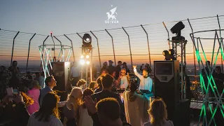 Chertkovski and VS20 at the OKO Tower rooftop live vocal DJ set (Melodic House) for SE:VER (4K)