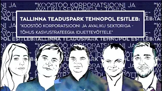 MELT Innovatsioonifoorum 2021 Live ""Koostöö korporatsiooni ja avaliku sektoriga"