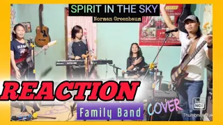 SPIRIT IN THE SKY_Norman Greenbaum (COVER By Family Band @FRANZRhythm | Reaction