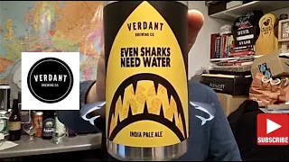 Even Sharks Need Water - NEIPA | Verdant Brewing Co | #EnglishCraftBeer