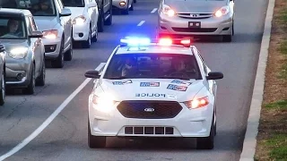 Pierrefonds / Pointe-Claire | Montréal Police Department (SPVM) Cruisers Responding Urgently