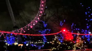 Iceskating at The London Eye - Frostival