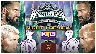 WWE WrestleMania XL Night 1 REVIEW | NXT Stand & Deliver | WWE Hall of Fame