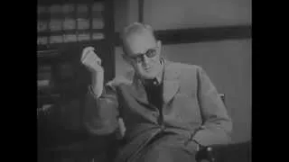 Renowned Director John Ford acts in a WW2 training film.