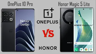OnePlus 10 Pro VS Honor Magic 5 Lite | Comparison | Technoideas360