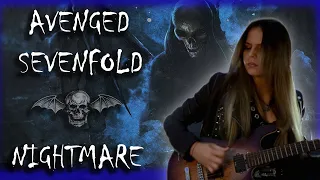 Avenged Sevenfold - Nightmare - Guitar Cover | Sanela Djember