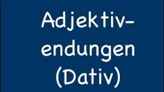 A2 - Lektion 10 | Adjektivendungen im Dativ | Learn German with Yogeeta