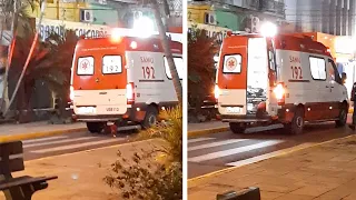 Dog Gets Into Ambulance With Owner