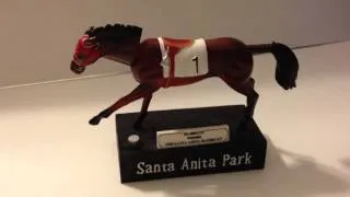 Seabiscuit 1940 Santa Anita Park Bobblehead