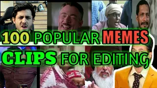 Top 100 Meme templates pack || most used in Pakistani and Indian memes || urdu hindi memes template