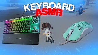 Keyboard ASMR + ⭐ Raiding as Headless Female! ⭐ (Stretch Res)