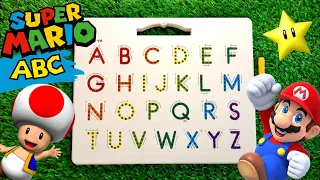 The Super MARIO Bros movie  ABC -  Learn to write ABC ‘s Uppercase with MAGNATAB