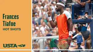 Frances Tiafoe Wins Crazy Point | 2022 US Open