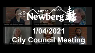 Newberg City Council Meeting January 4, 2021