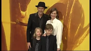 Vera Farmiga and family at 'Godzilla: King Of The Monsters' premiere