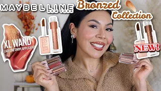 NEW🔥MAYBELLINE BRONZED COLLECTION  LIFTER GLOSSES || REVIEW & LIP SWATCHES! ARE THEY WORTH $8?!