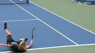 Alexander (Sascha) Zverev Keeps Falling at the US Open