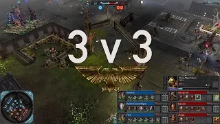 Dawn of War 2 - 3v3 | Broodwich + zeetorq + Floid [vs] Caeltos + Jorg + Zevargel