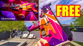 How To Unlock FREE "Color Blocked"  Limited Timed Bundle In MW3