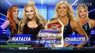 WWE Smackdown 2016.06.16 Charlotte vs Natalya