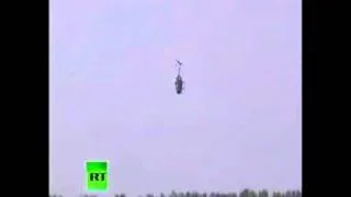 HELICOPTER LOOP THE LOOP CRASH IN BELARUS