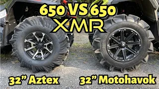 32" Terache Aztex VS 32" EFX Motohavok | Who's Got What It Takes!? | 650 VS 650 Outlander XMR!