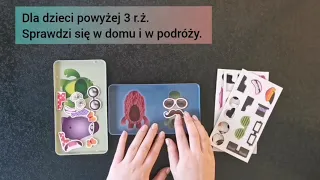 Podróżna gra magnetyczna The Purple Cow - Fabryka Potworów