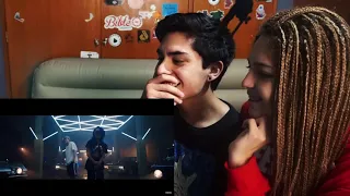 (REACCIÓN CON MI NOVIA) Becky G, Paulo Londra - Cuando Te Besé (Official Video)| FabioReacciona