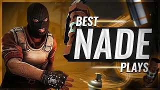 BEST CS:GO PRO NADE PLAYS OF ALL TIME! (200IQ MOMENTS)