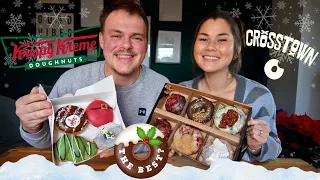finding the *BEST* Christmas doughnut || KRISPY KREME & CROSSTOWN!! || 2023