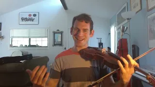 Violin/Fiddle Speed Increase Metronome Exercise - Maid Behind the Bar Reel (120 bpm)