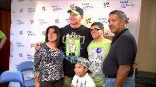 John Cena and WWE bring smiles to faces with Make-A-Wish: Raw, April 28, 2014