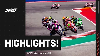 Moto3™ Race Highlights 🤯 | 2023 #AmericasGP 🇺🇸