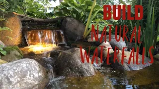 The SECRET(S) To Building Natural Waterfalls | The Barefooted Gardener