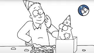 Purrthday Cake 🎂 | 15 Years of Simon's Cat 🥳 | Simon's Cat Extra