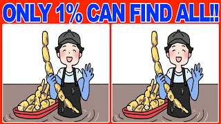【Spot & Find the differences】👀Memory Workout: Can You Find the Mistakes? Test Your Brainpower Now!