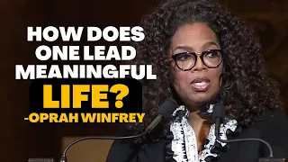 "Living a Meaningful Life" Best Advice From Oprah Winfrey | Motivational Video